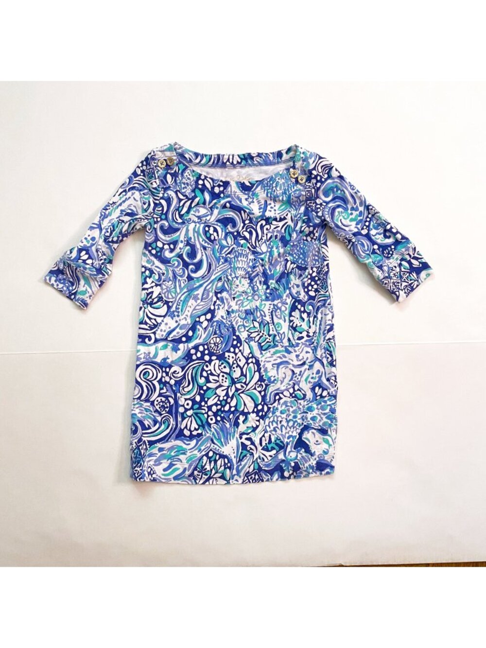 Lilly Pulitzer Girls Shift Dress, Size 2/3